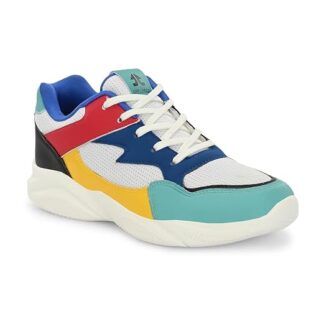 OFF LIMITS Roger Sneakers for Men | Breathable Mesh/Synthetic Construction with Memory Foam Insock and EVA Sole for Easy Movement, College Wear, Travel & Casual Plans