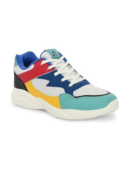 OFF LIMITS Roger Sneakers for Men | Breathable Mesh/Synthetic Construction with Memory Foam Insock and EVA Sole for Easy Movement, College Wear, Travel & Casual Plans