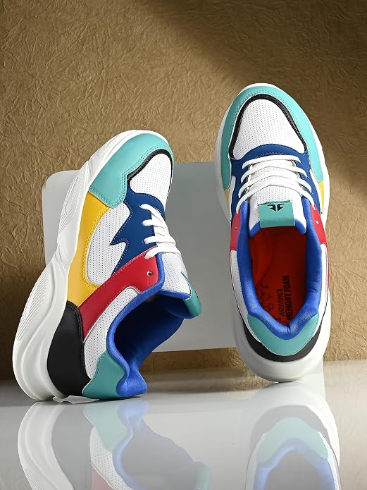 OFF LIMITS Roger Sneakers for Men | Breathable Mesh/Synthetic Construction with Memory Foam Insock and EVA Sole for Easy Movement, College Wear, Travel & Casual Plans - Image 5
